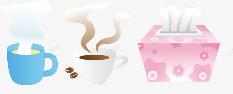 咖啡奶茶纸巾生活用品背景矢量图ai免抠素材_新图网 https://ixintu.com 咖啡奶茶 咖啡生活 咖啡素材 奶茶 生活用品 生活背景 用品 矢量图
