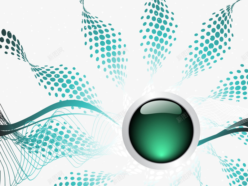 绿色水晶球png免抠素材_新图网 https://ixintu.com 水晶球PNG透明素材 矢量素材 装饰素材 设计素材