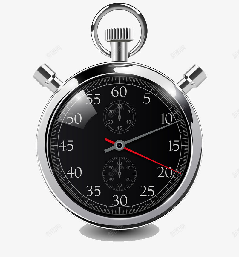 小怀表png免抠素材_新图网 https://ixintu.com 怀表 手表 时钟 时间 秒表 表 计时器 质感 黑色