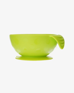 食品级全硅胶努比全硅胶小碗绿高清图片