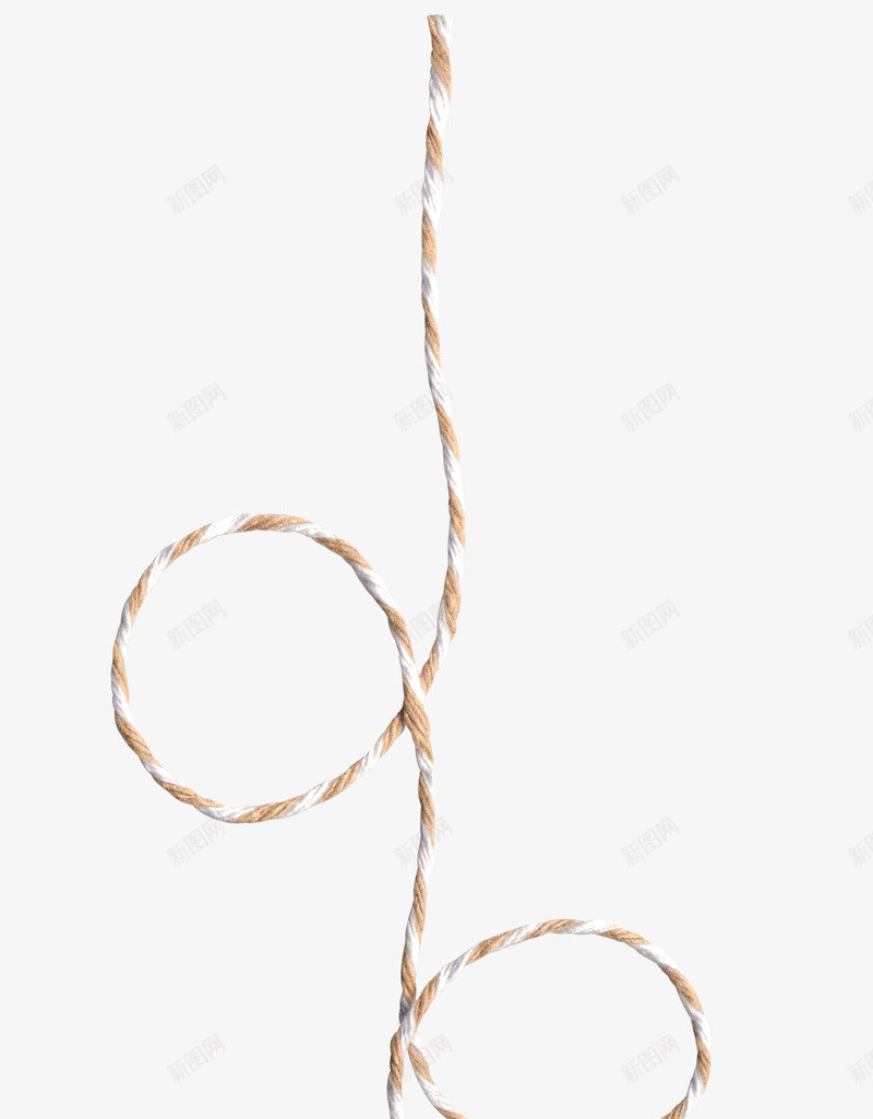 漂浮的绳子png免抠素材_新图网 https://ixintu.com 圆环 漂浮的绳子 绳子 螺旋绳子