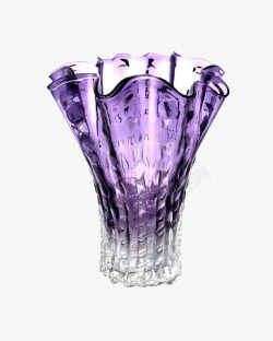 紫色玻璃杯紫色水晶通明玻璃杯高清图片