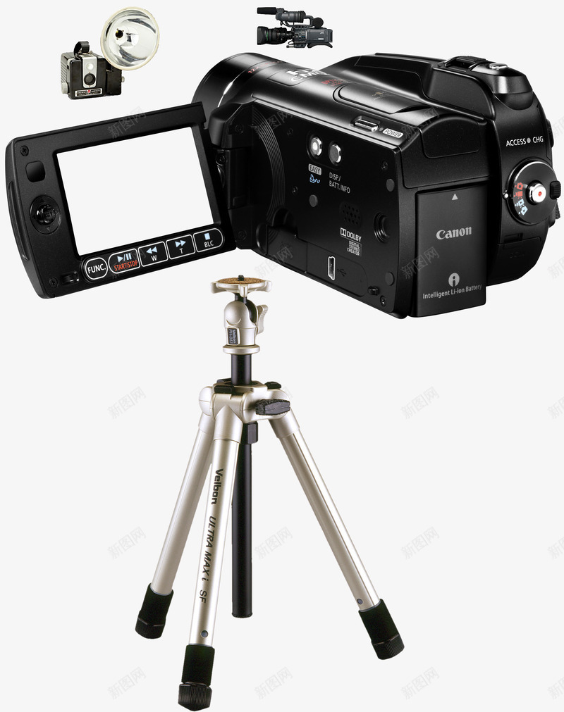 专业摄影器材png免抠素材_新图网 https://ixintu.com 产品实物 录像 拍照 摄影 摄影器材