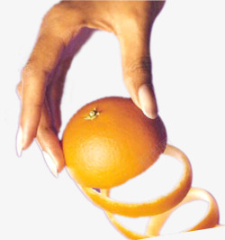 生活妙招剥开皮的橘子高清图片