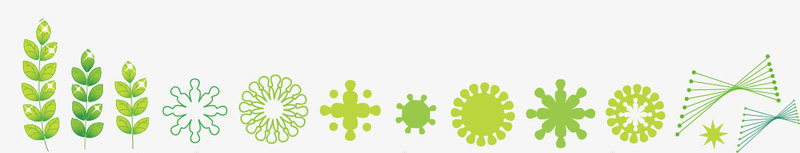 潮流花卉边框png免抠素材_新图网 https://ixintu.com 潮流 绿叶 花 花卉 花纹 边框