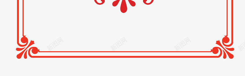 新年快乐边框png免抠素材_新图网 https://ixintu.com ai 图案 新年快乐 海报背景 福 红色 绝色 边框 过年边框 龙