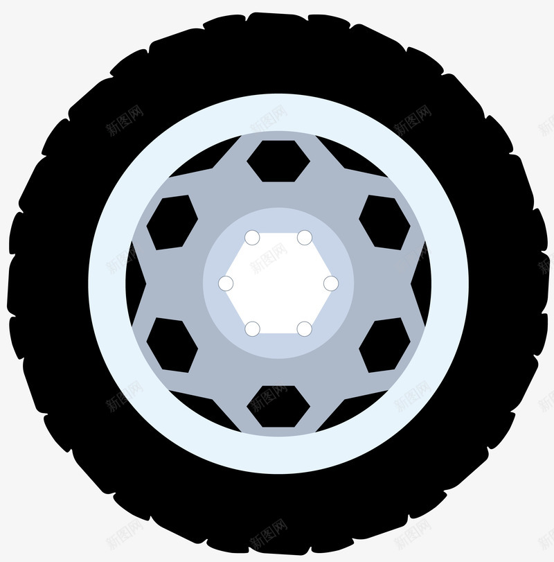 菱形黑色车轮轮毂png免抠素材_新图网 https://ixintu.com 卡通轮毂 汽车轮毂 矢量车轮轮毂 矢量轮毂 菱形 车轮轮毂 轮毂