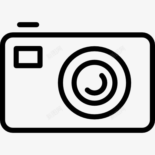 小型数码相机图标png_新图网 https://ixintu.com 图片 技术 摄影 照片 照片的相机