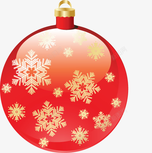 圣诞球png免抠素材_新图网 https://ixintu.com 圣诞球 圣诞矢量图 圣诞节元素 水晶球 红色 雪花球