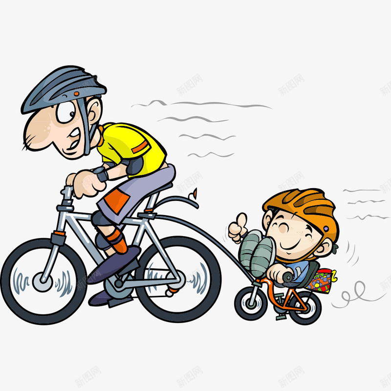 骑车的小孩png免抠素材_新图网 https://ixintu.com 人物 人物插画 单车 卡通人物 矢量人物 矢量小孩 自行车 骑车