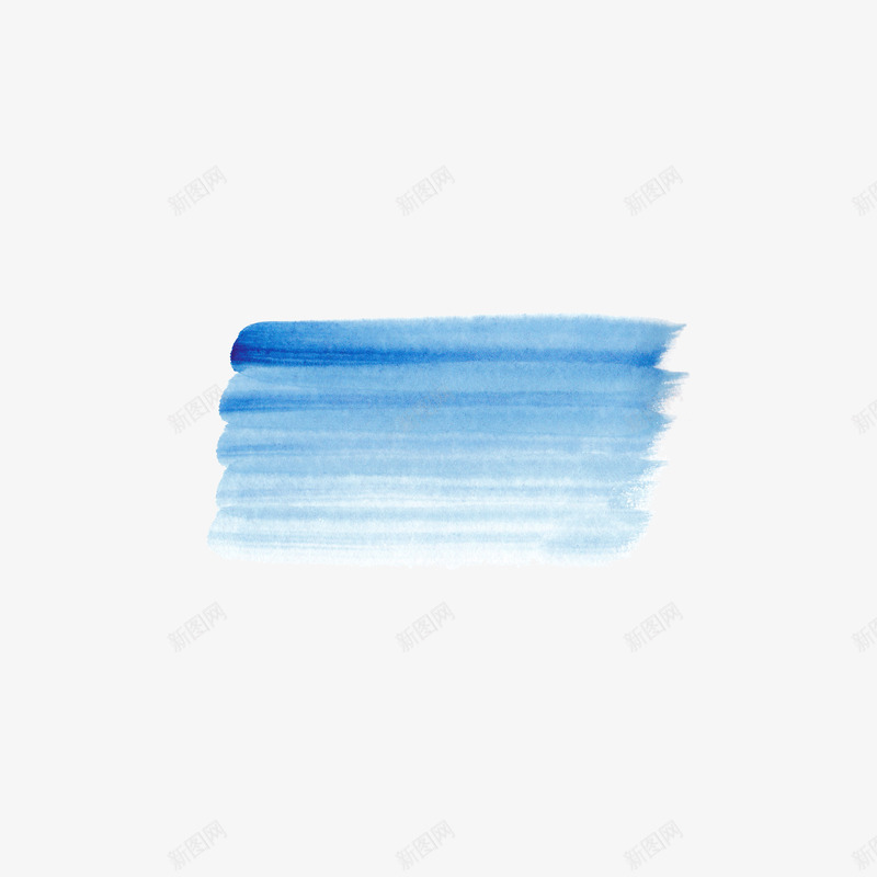 蓝色刷子泼墨png免抠素材_新图网 https://ixintu.com 中国风 免费png素材 刷子装 泼墨 蓝色 装饰图案