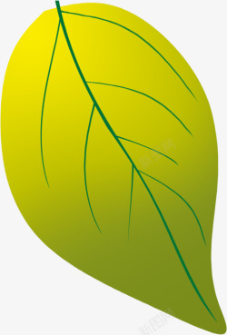 彩绘例会绿色植物叶子光效叠加素材