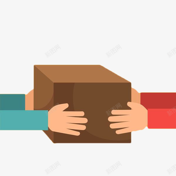 手绘纸箱传递png免抠素材_新图网 https://ixintu.com 传递 快递 手绘 搬动 搬箱子 搬运 箱子 纸箱 运输
