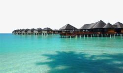 水屋马尔代夫的水屋高清图片