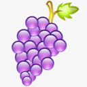 葡萄水果美味的水果素材