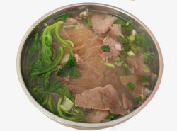 餐具盆不锈钢盆牛肉汤高清图片