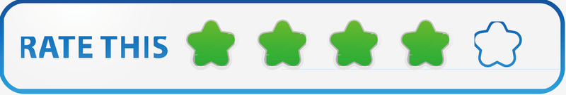 绿色星星级别按按钮png免抠素材_新图网 https://ixintu.com 按钮