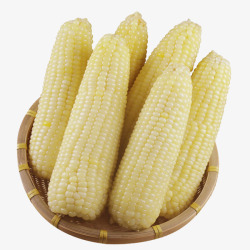 即食糯玉米有机美味玉米高清图片