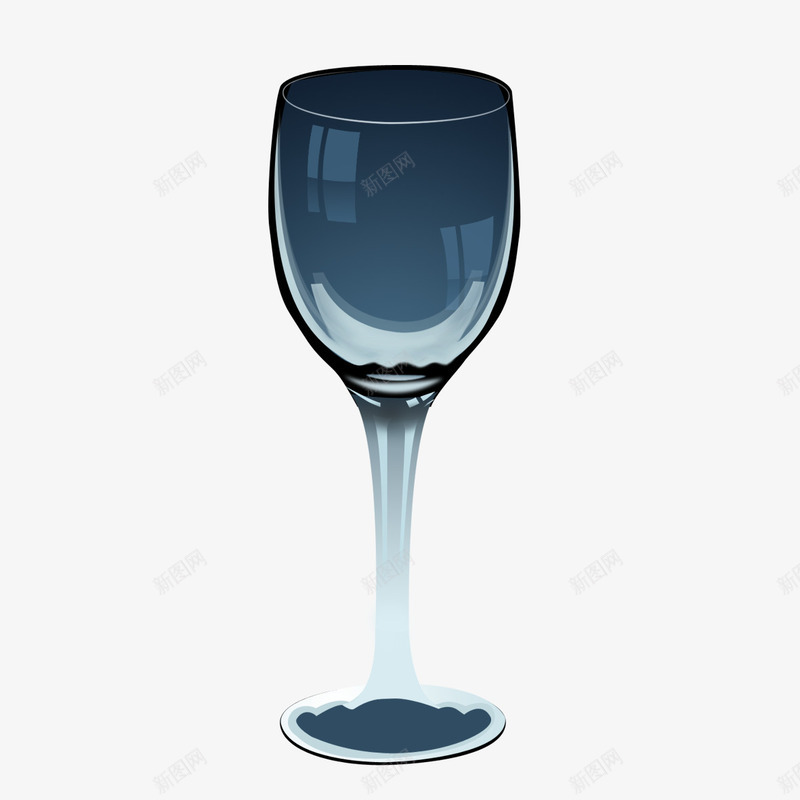 水晶玻璃杯png免抠素材_新图网 https://ixintu.com 品味 水晶 水晶玻璃杯 玻璃杯 透明 高脚杯