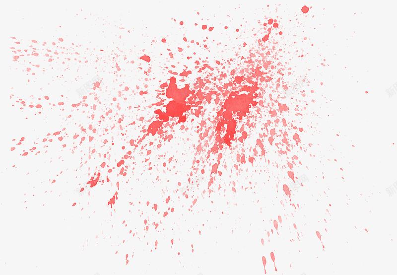 红色水彩泼墨油漆液体png免抠素材_新图网 https://ixintu.com 水彩 油漆 泼墨 液体 红色
