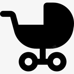 孕妇儿童车图标高清图片