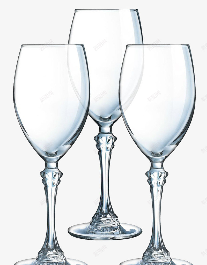 玻璃高脚杯png免抠素材_新图网 https://ixintu.com 产品实物 玻璃杯 葡萄酒杯 酒杯 高脚杯