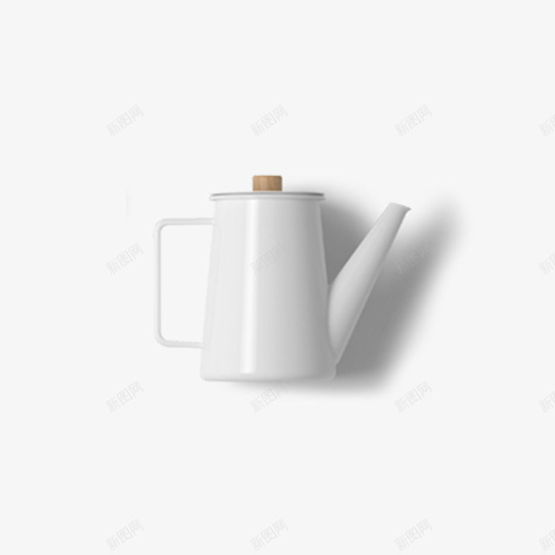白色水壶png免抠素材_新图网 https://ixintu.com 产品实物 写实 水壶 生活用具 白色 陶瓷 风格 餐具