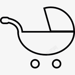 手推车图标婴儿手推车图标高清图片