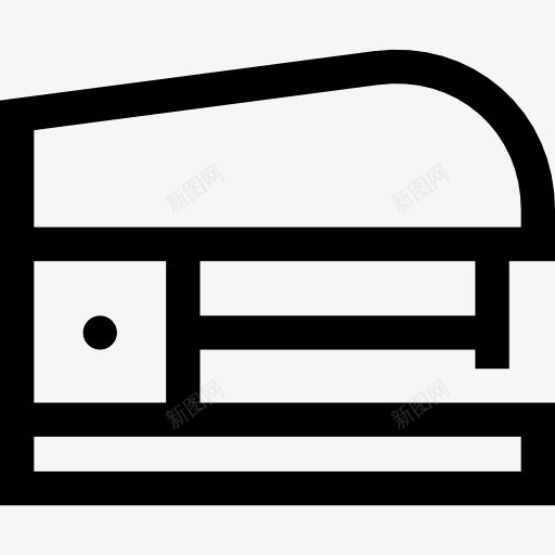 订书机图标png_新图网 https://ixintu.com 办公用品 各种工具和用具 学校材料 订书机