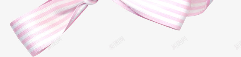 条纹粉色编织飘带png免抠素材_新图网 https://ixintu.com 粉色条纹 粉色飘带 编织绳 蝴蝶结 飘带