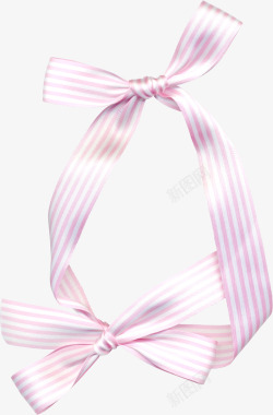 编织条纹条纹粉色编织飘带高清图片