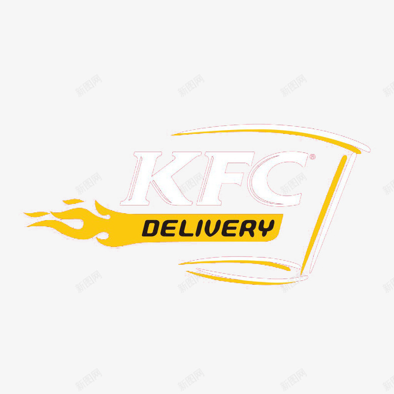 肯德基外卖标志图标png_新图网 https://ixintu.com KFC LOGO logo在线生成 外卖 快递 标志 美食 肯德基 肯德基标志