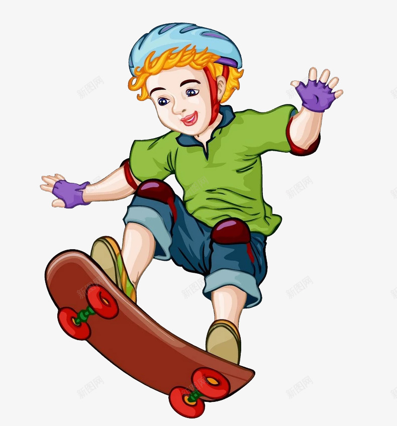 玩滑板车的小孩png免抠素材_新图网 https://ixintu.com png素材 人 卡通人 滑板车