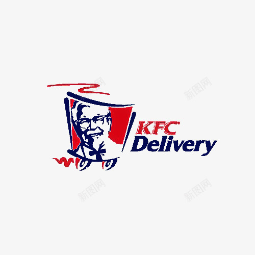 肯德基外卖标志图标png_新图网 https://ixintu.com KFC LOGO 外卖 外送 快递 标志 美食 肯德基 肯德基标志 餐饮