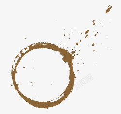 咖啡印咖啡渍高清图片
