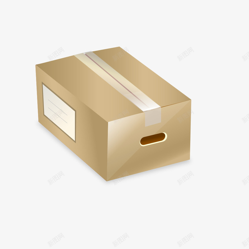 黄色现代包装psd_新图网 https://ixintu.com AI 包装箱 快递包装 矢量纸箱 纸箱 装箱 黄色