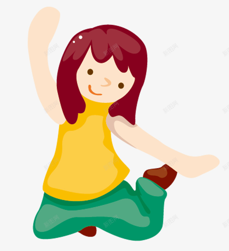 跳舞的女孩2png免抠素材_新图网 https://ixintu.com 儿童 儿童舞蹈班 儿童节 六一 卡通 舞蹈 艺术 节日 街舞 跳舞小孩 跳舞的小孩