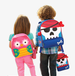 背着书包的小女孩背影背着书包牵手的小孩背影高清图片