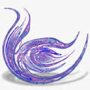 紫色装饰天鹅png免抠素材_新图网 https://ixintu.com 天鹅 水晶 紫色 装饰