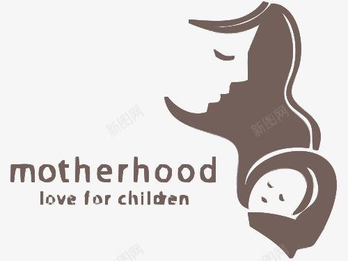 换母婴妈妈标志图标png_新图网 https://ixintu.com logo 婴儿 母婴 母婴标志 母爱