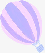 紫色卡通可爱条纹热气球png免抠素材_新图网 https://ixintu.com 卡通 可爱 条纹 热气球 紫色