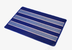 蓝色条纹地垫素材