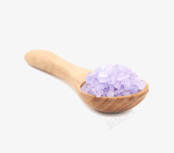 一勺子紫晶盐素材