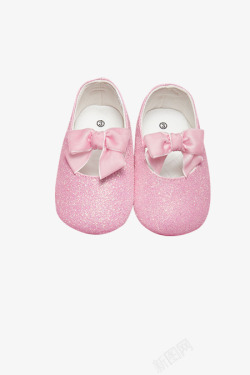 女童婴儿鞋粉色女婴鞋高清图片