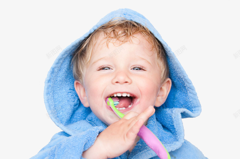 外国小孩刷牙png免抠素材_新图网 https://ixintu.com 刷牙 外国 小孩