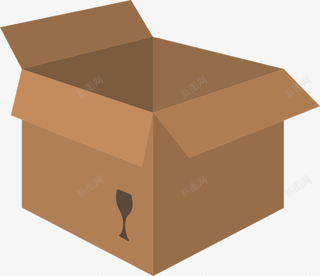 包装纸箱物品纸盒png免抠素材_新图网 https://ixintu.com 包装 快递包装 快递纸箱 纸箱常用标志 纸箱标志 纸箱设计