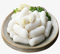 韩国特产韩国风味芝士年糕高清图片