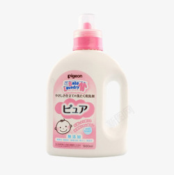 产品实物韩国进口婴儿洗衣液素材