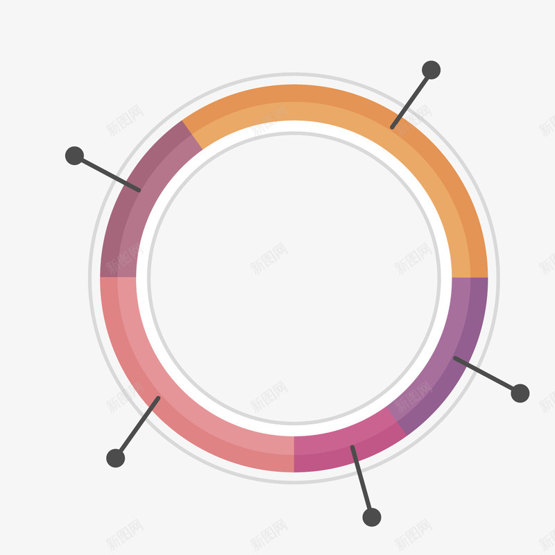 彩色圆环分析png免抠素材_新图网 https://ixintu.com 分析 圆环 彩色 指示 数据 标签 百分比 部分