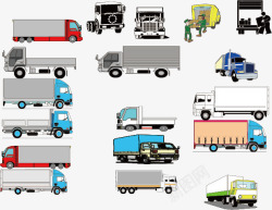 物流运输卡车素材